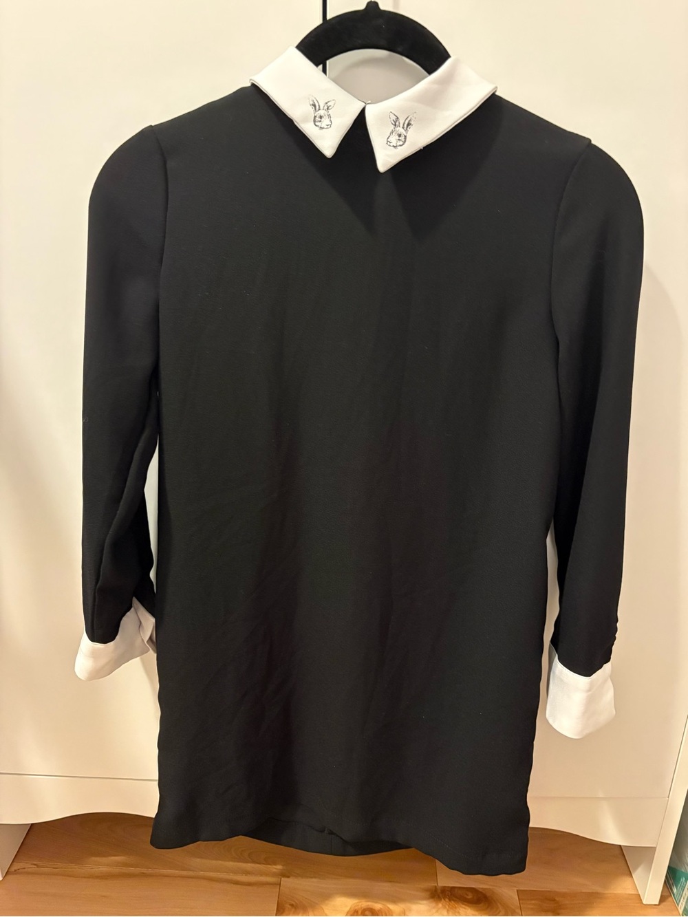 Victoria Beckham for Target infant girls bunny collared dress, size M